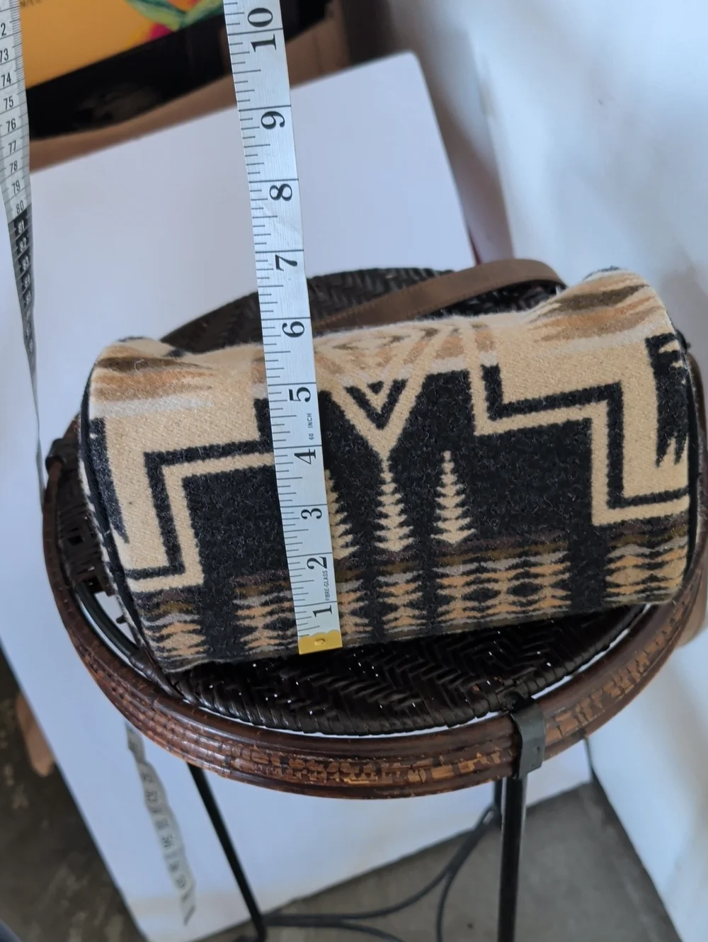 Pendleton Aztec Print Crossbody Wool Bag